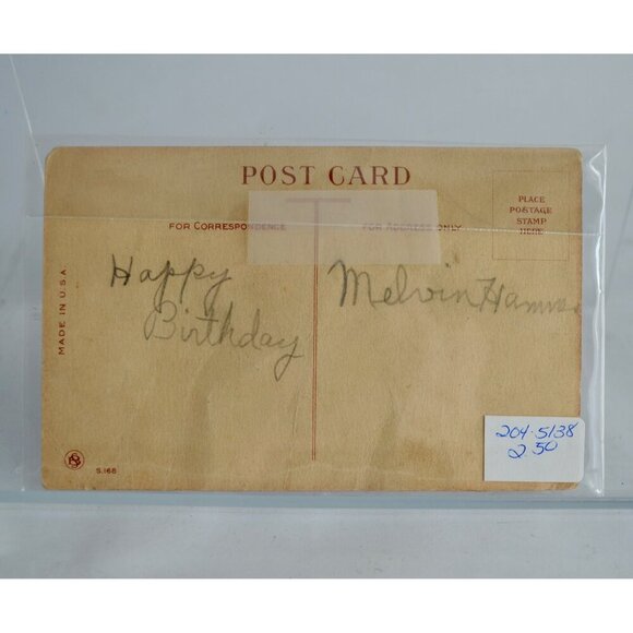 Git Away You Masher Antique Postcard - Picture 3 of 3